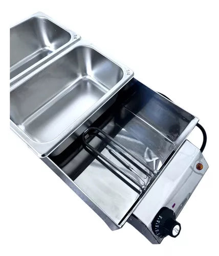 RECHAUD MOLHEIRA DERRETEDEIRA CHOCOLATEIRA 3 CUBAS 1/4