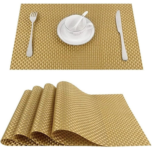 JOGO AMERICANO DE SALA DE JANTAR MESA JANTAR PVC CORES 6 PEÇAS