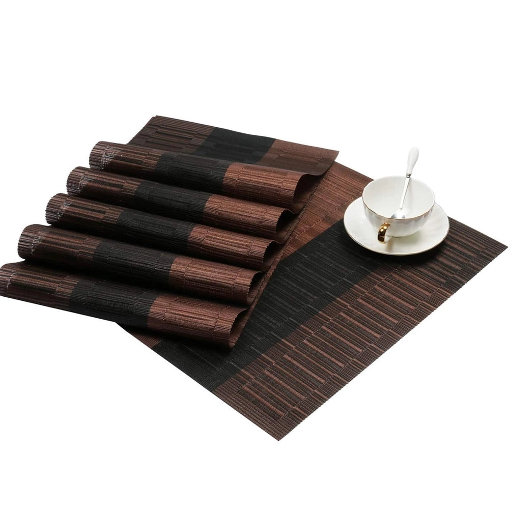 JOGO AMERICANO DE SALA DE JANTAR MESA JANTAR PVC CORES 6 PEÇAS