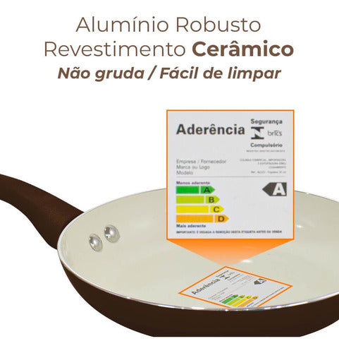 JOGO PANELAS COM 10 PEÇAS MODELO ROMA PLUS