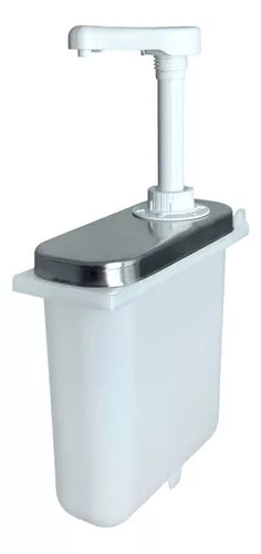 DISPENSER DOSADOR DE MOLHO OU CONDIMENTO EM INOX 2 LITROS