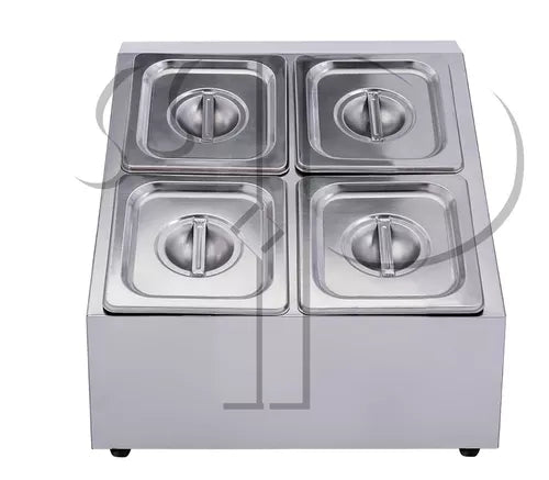 CONDIMENTADORA PIZZAIOLO PIZZARIA DUPLO 4 CUBAS