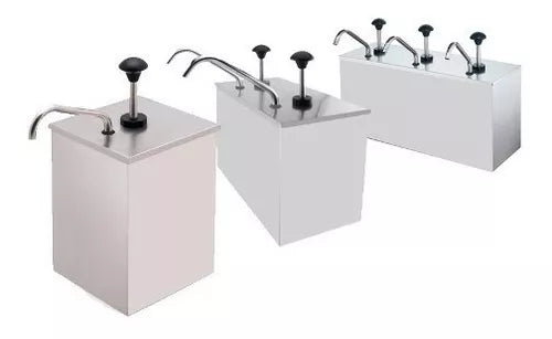 DISPENSER DOSADOR P/ MOLHO E CONDIMENTOS 3 LITROS AÇO INOX