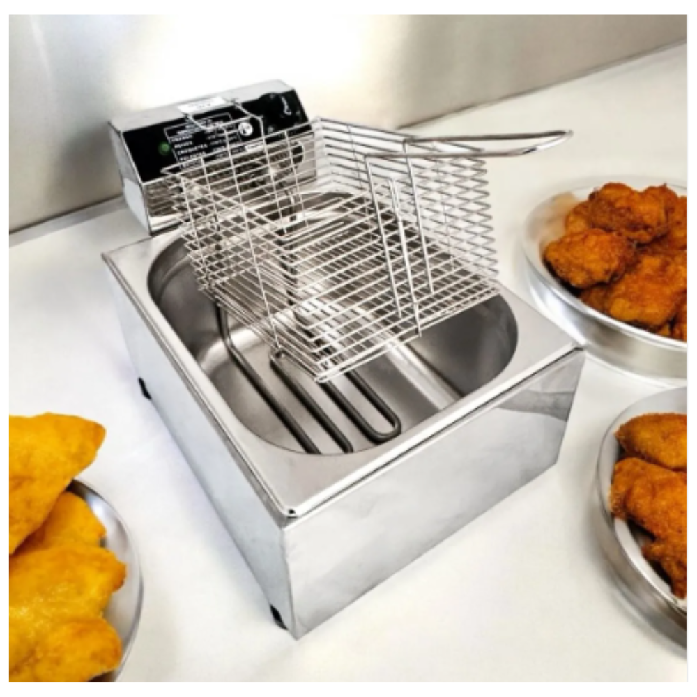 FRITADEIRA INDUSTRIAL ELETRICA 8L 127V IPE COZINHAS