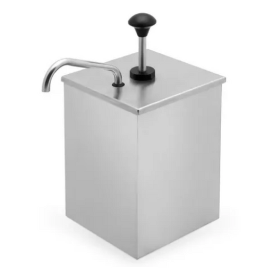 DISPENSER DOSADOR P/ MOLHO E CONDIMENTOS 3 LITROS AÇO INOX