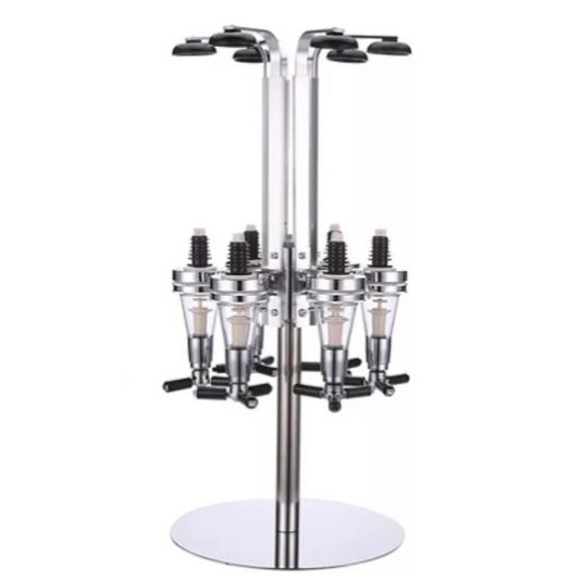 PORTA BEBIDAS GIRATÓRIO DOSADOR DISPENSER PARA 6 GARRAFAS