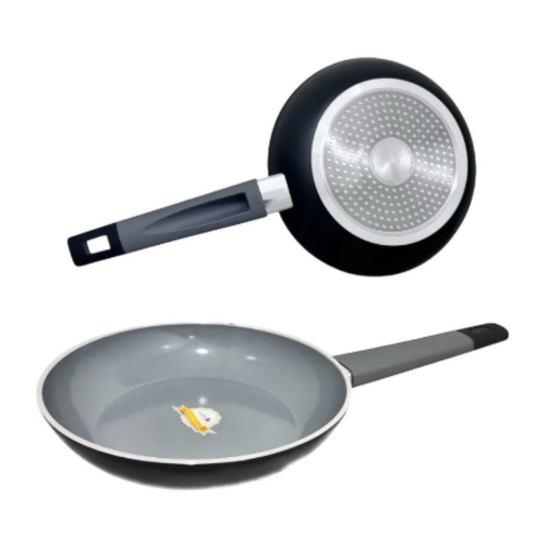 FRIGIDEIRA CERAMICA ANTIADERENTE INDUÇÃO 24CM - 4MM