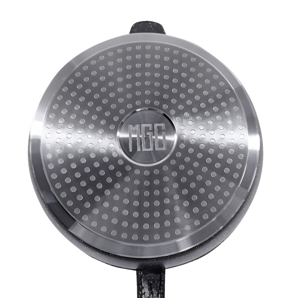 FRIGIDEIRA ANTIADERENTE INDUÇÃO REVESTIMENTO GRANITO 28CM REDONDA