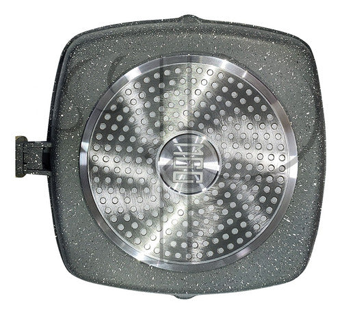 FRIGIDEIRA INDUÇÃO COOKLOVER ANTIADERENTE GRANITO 28 CM QUADRADA