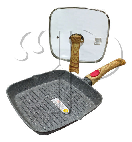 FRIGIDEIRA INDUÇÃO COOKLOVER ANTIADERENTE GRANITO 28 CM QUADRADA