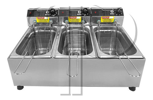 FRITADEIRA INDUSTRIAL 12 LITROS - IPE COZINHAS