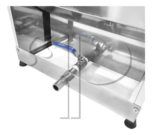FRITADEIRA INDUSTRIAL 20 LITROS ÁGUA E ÓLEO COM ZONA FRIA - IPE COZINHAS