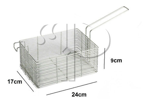 FRITADEIRA INDUSTRIAL 10 LITROS COM ZONA FRIA - IPÊ COZINHAS