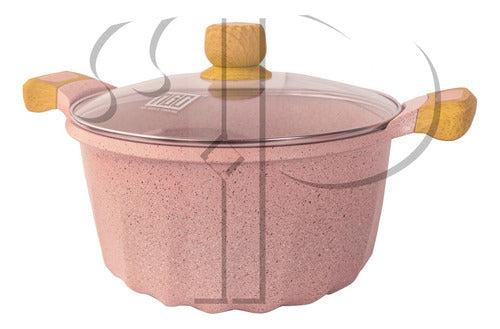 JOGO DE PANELAS 9 PEÇAS GRANITO STONE COOKLOVER