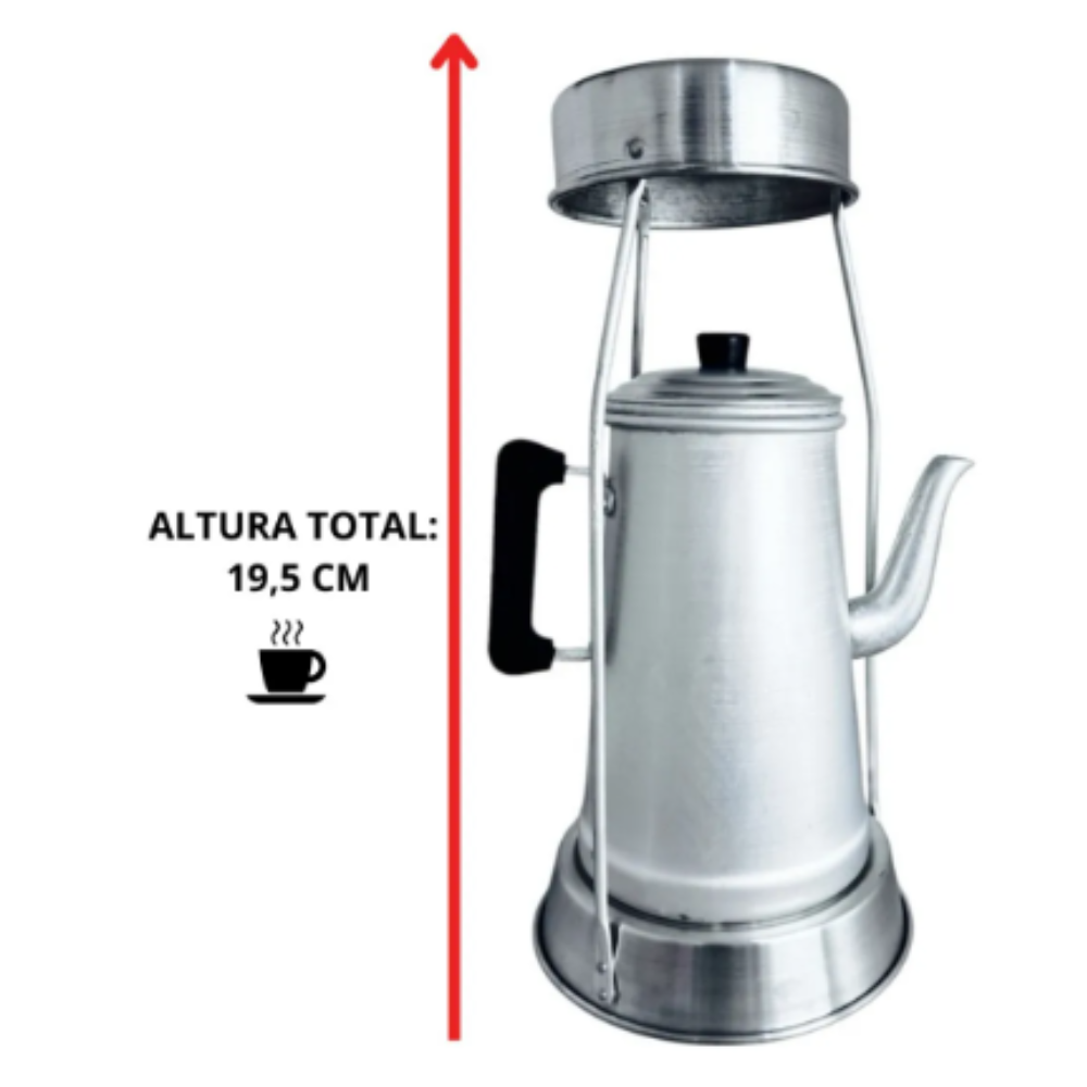 KIT CAFETEIRA N8 5LITROS C TRIPE MEDIO VIGOR