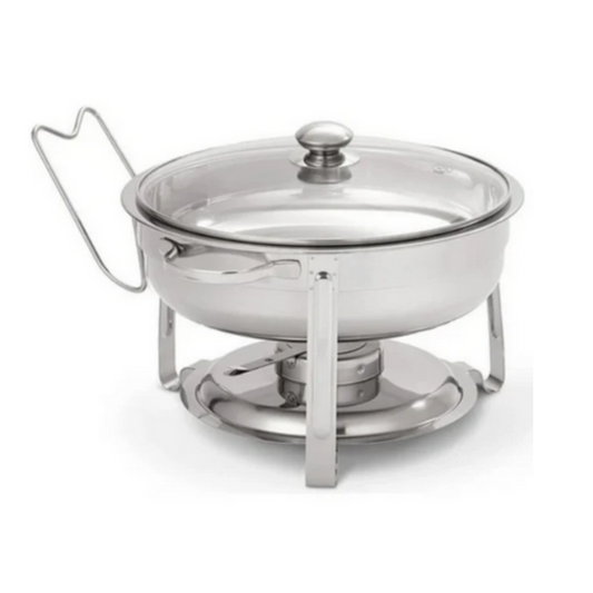 RECHAUD REDONDO 5 LITROS INOX - IPE COZINHAS