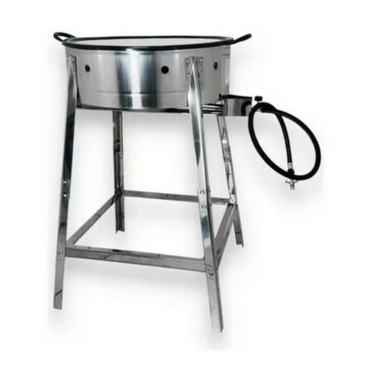 TACHO PASTELEIRO 16 A GÁS ALTA PRESSÃO CESTO - IPÊ COZINHAS