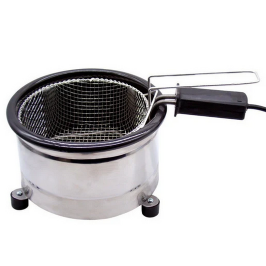 FRITADEIRA ELÉTRICA INOX 1,5 LITROS S/ TERMOSTATO