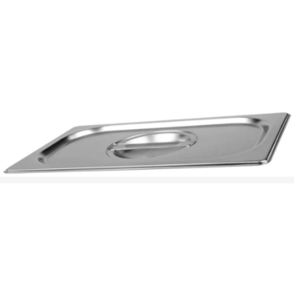 TAMPA PARA CUBA GASTRONOMICA GN 1/9 176X108 E 0,7MM AÇO INOX
