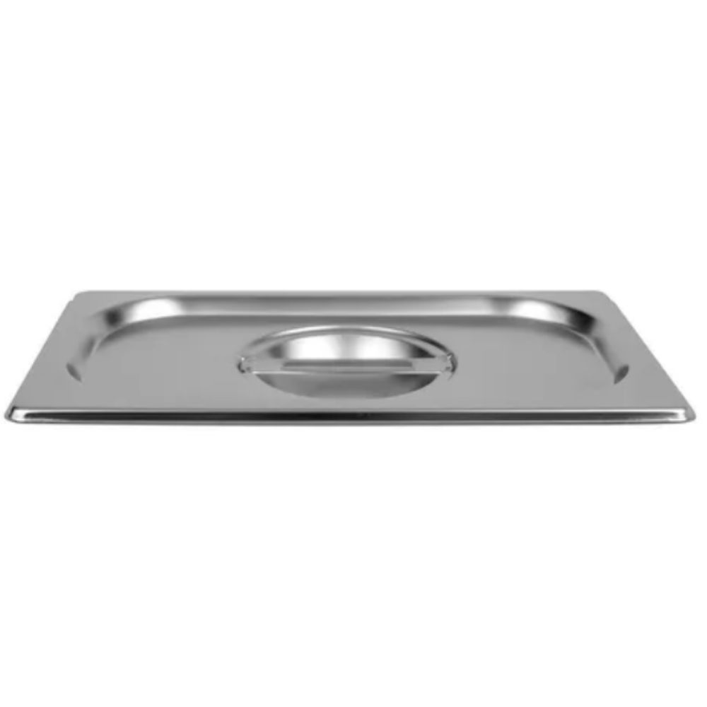 TAMPA PARA CUBA GASTRONOMICA GN 1/4 265X162 AÇO INOX E 0,7MM