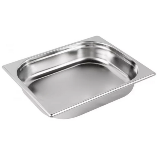 CUBA GASTRONOMICA GN 1/2X65MM 325X265MM AÇO INOX E 0,7MM