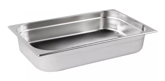 Cuba Gastronomica Gn 1/1x100mm 530x325mm Aço Inox E 0,7mm IPÊ COZINHAS