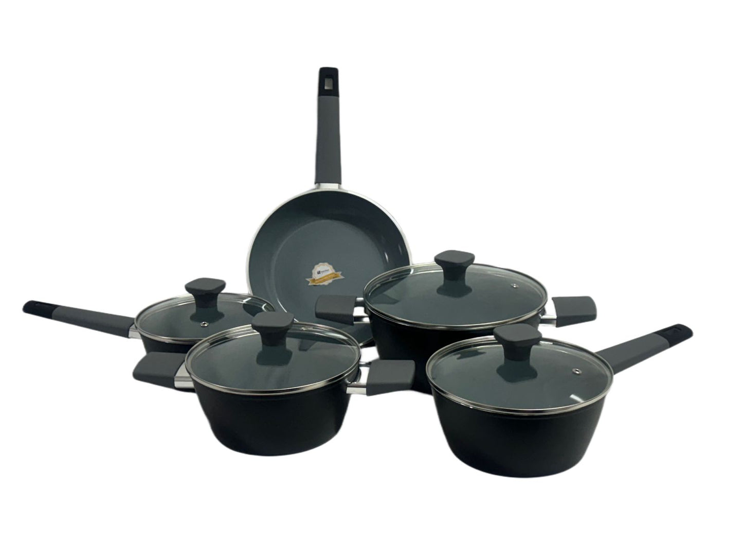 JOGO DE PANELAS DE INDUÇÃO CERÂMICO IPÊ COZINHAS - 5 PEÇAS