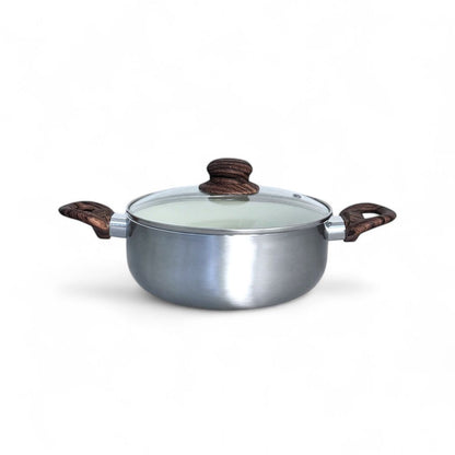 Panela Caçarola Cerâmica 24cm Antiaderente Livre PTFE e PFOA