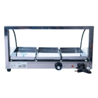 ESTUFA 3 BAND VIDRO CURVO 127V - 468 SUPRITECS