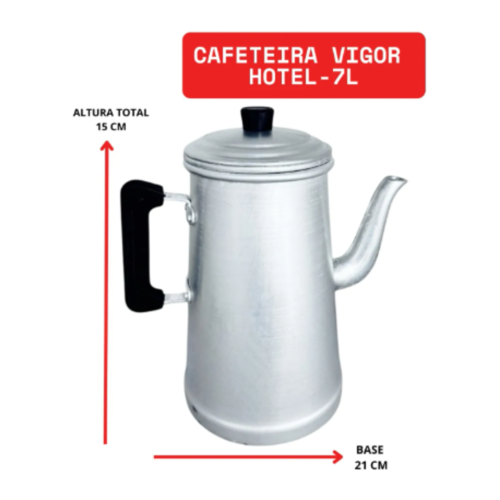 KIT CAFETEIRA N9 7LITROS C TRIPE GRANDE VIGOR